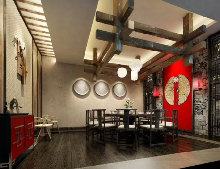 餐饮店包厢设计装修