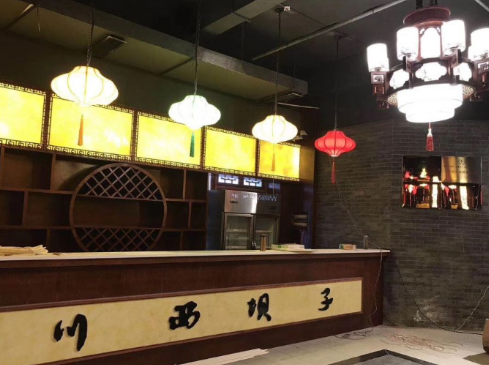 连锁火锅店装饰施工