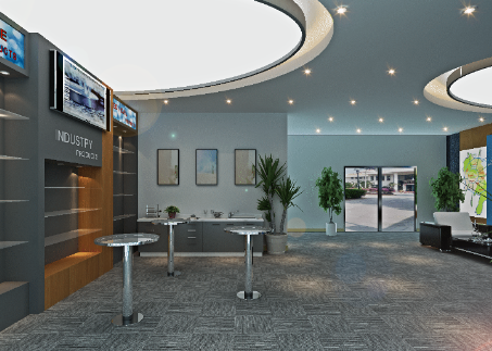 厂房产品形象展厅装饰