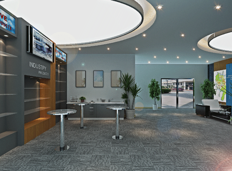 厂房产品形象展厅装饰