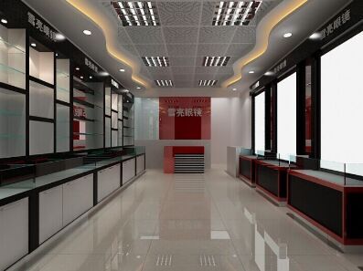 眼镜店装饰